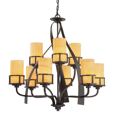 Bavaria 9 - Light Shaded Chandelier