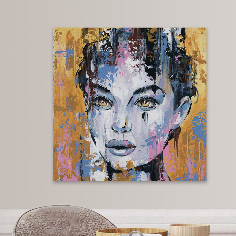 " Perfect Pout ", 18" H x 18" W