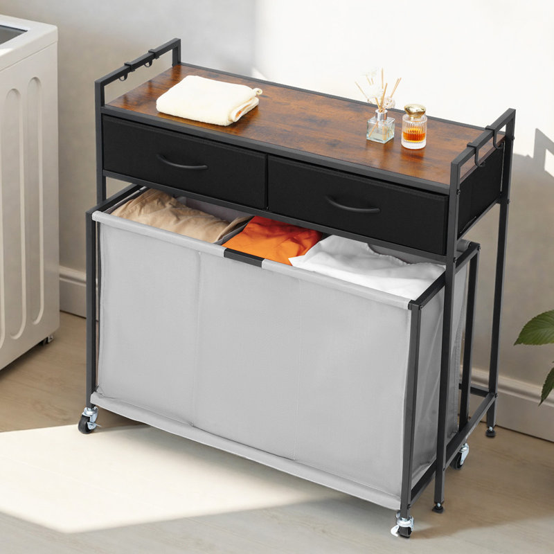 Rolling Laundry Hamper