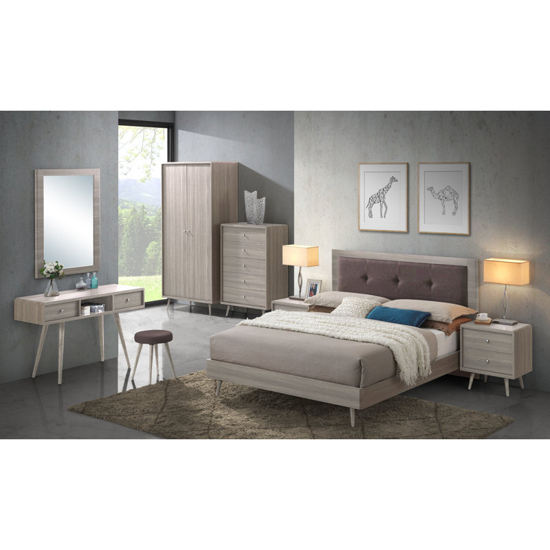 Corinne Configurable Bedroom Set