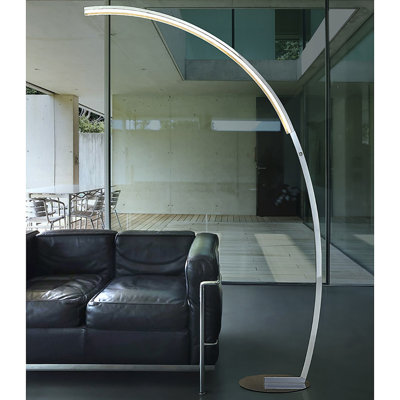 Taneytown 76'' LED Arched Floor Lamp