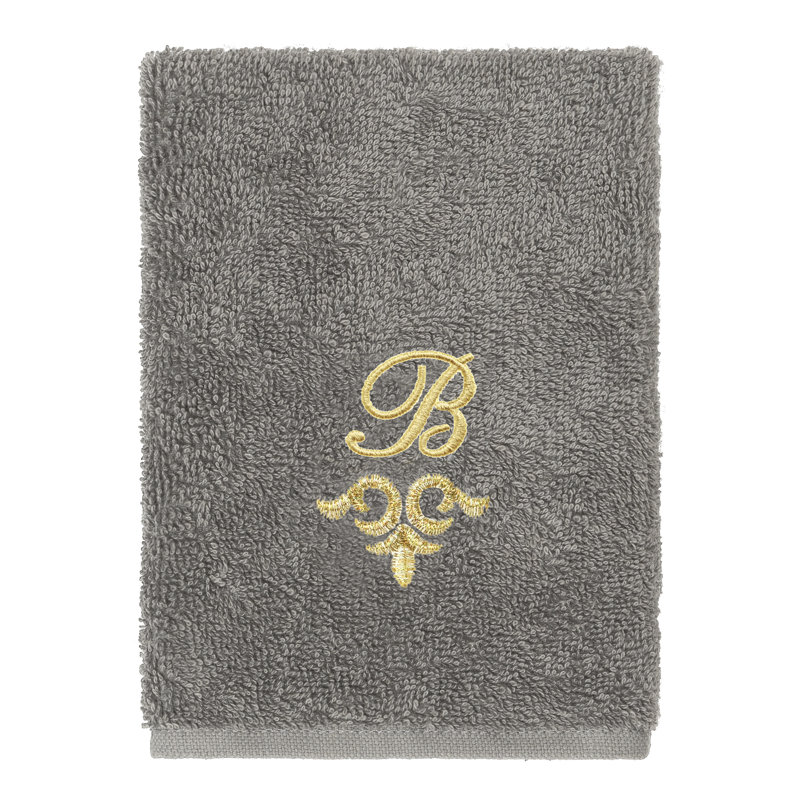 Ensemble de serviettes 100% lin Linica, B, Gris foncé, Ensemble 3 serviettes de bain