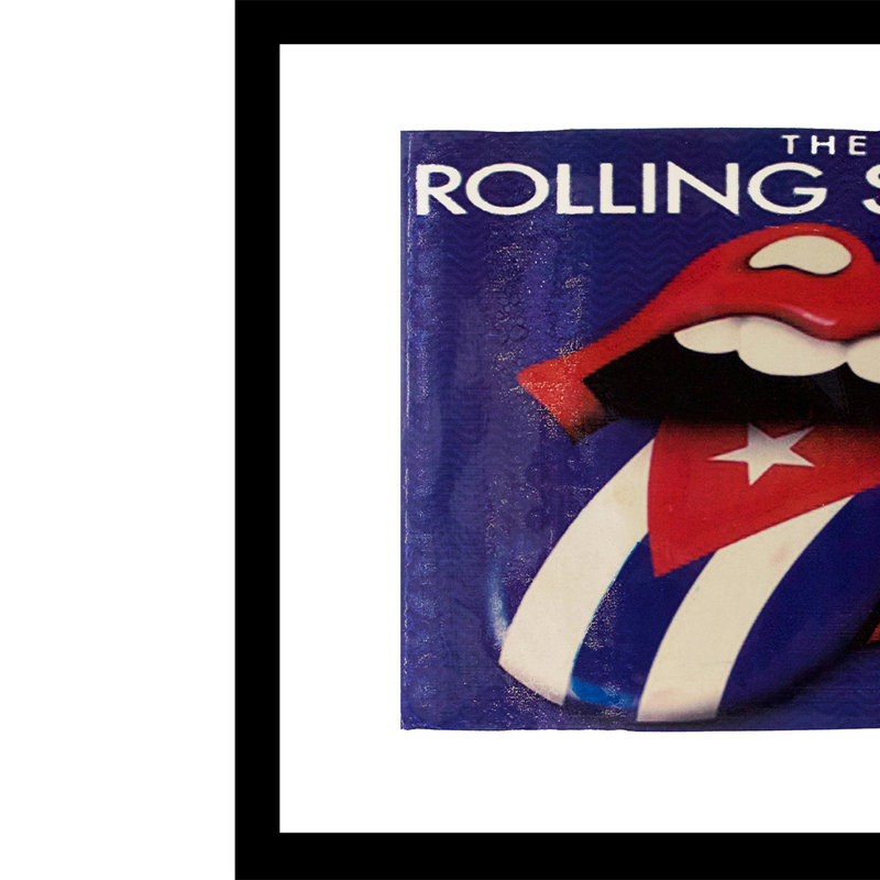 «The Rolling Stones Iconic Tongue», cadre photo