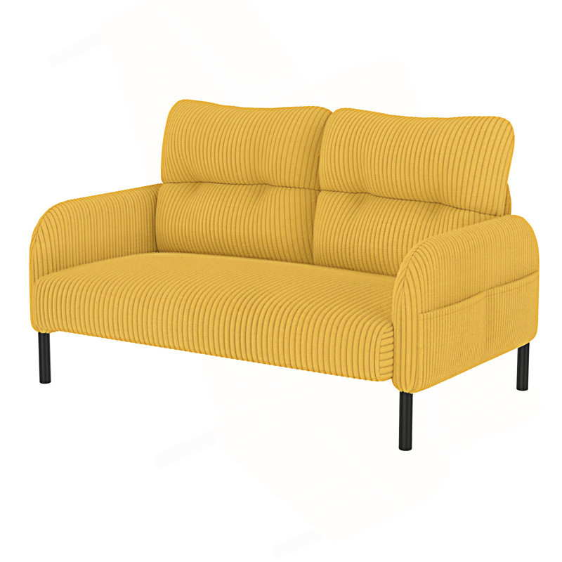 Canapé double confortable, causeuse