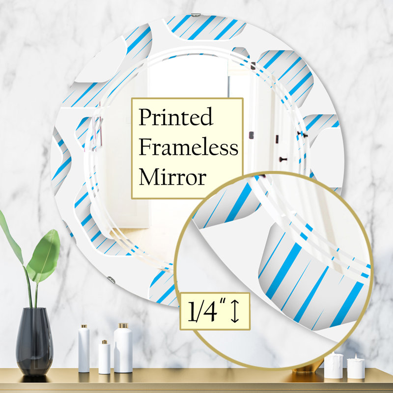 Miroir mural Triple C, H 31,5 po x l po
