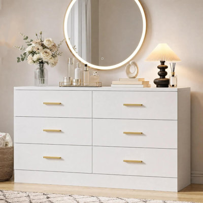 47.24 " W 6 - Drawer Dresser