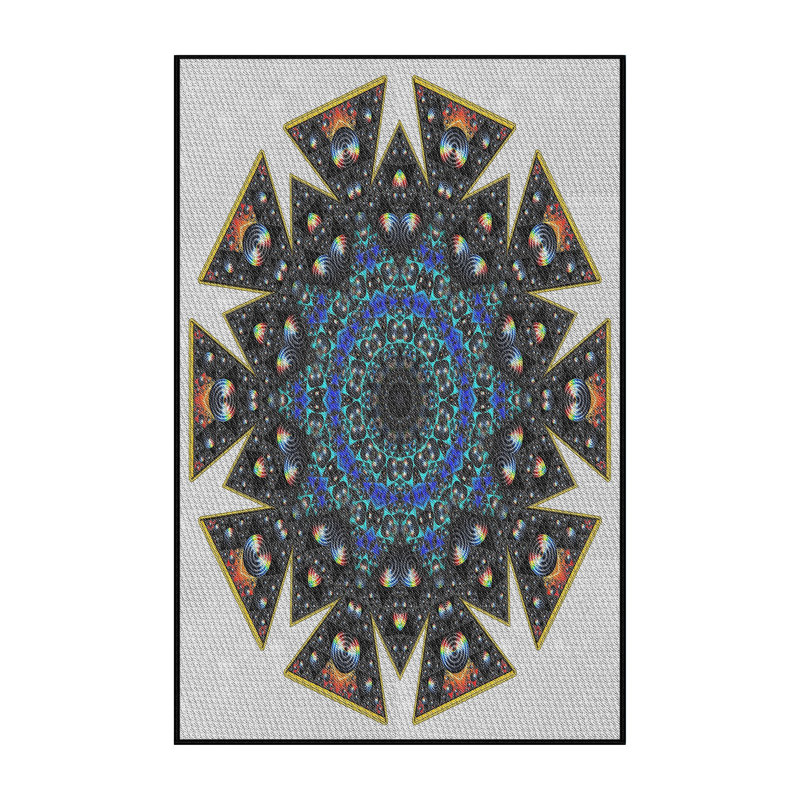 Indoor Rug, Rectangle 7' x 10'