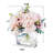 Faux Silk Hydrangea Arrangement in Vase-476043164