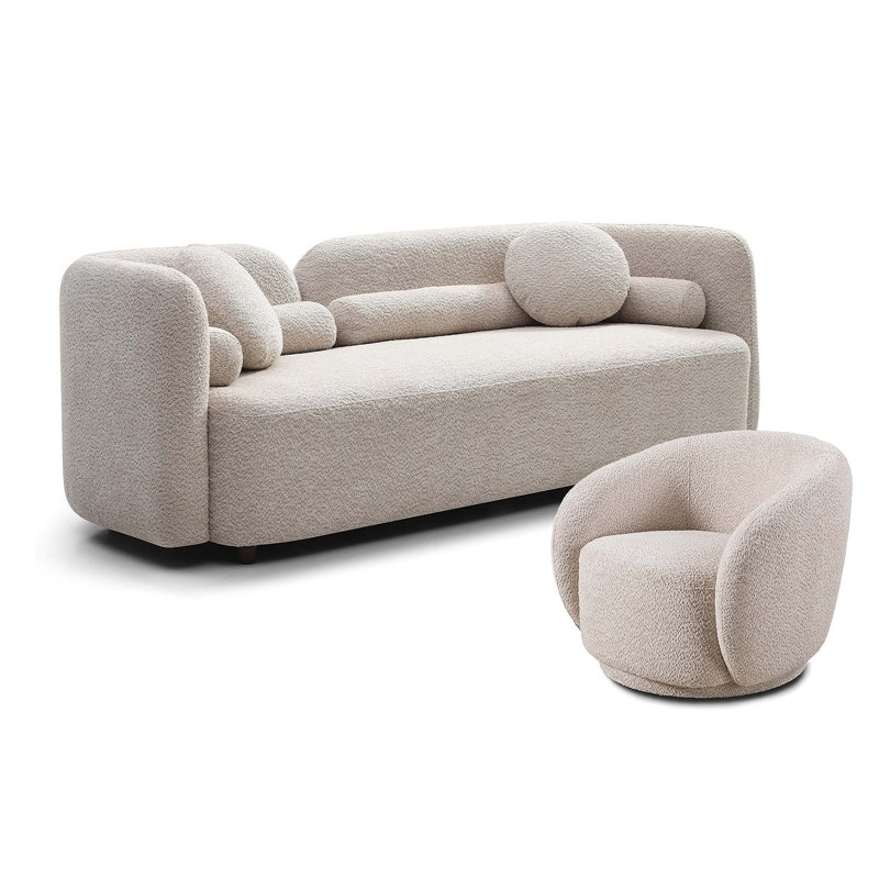 Ensemble de canapé moderne et luxueux pour le salon, rehaussant le confort et le style