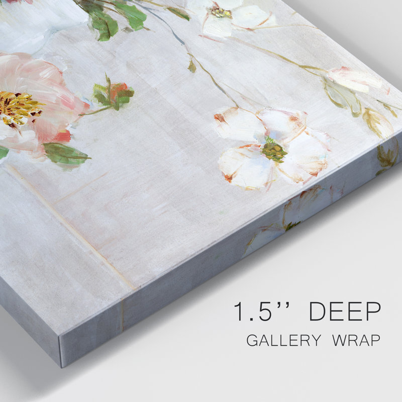 Shades Of Blush - reproduction sur toile tendue, H 18 po x l 12 po x P 1 po