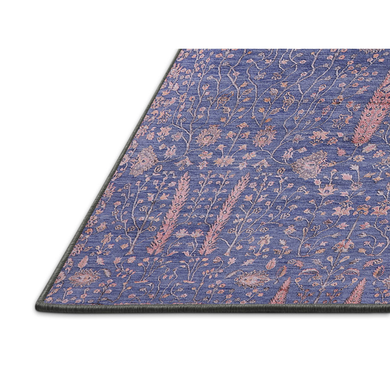 Floral Indoor Rug, Rectangle 8' x 12'