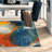 Ansela Washable Abstract Indoor Rug