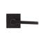 Brady Passage Door Lever with Rosette-78607239-78607240