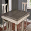 5-Piece Dining Set Counter Height Table With Shelf Unique High Dining Chairs Furniture