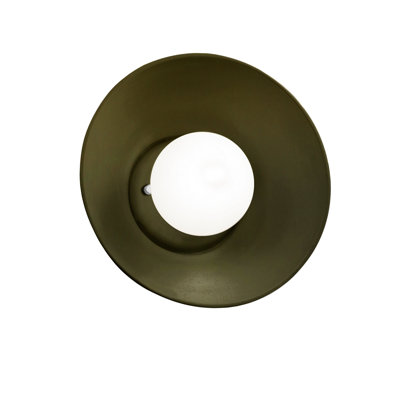 Applique murale Ambiance Coupe - vert mat