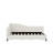 L-Shaped Linen Daybed With Solid Wood Legs-1497422873-1497422876