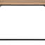Console Bali Modern avec plateau en bois naturel et pieds en métal noir