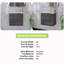 Meuble-lavabo simple 22 po avec plateau en céramique Ani-406480097