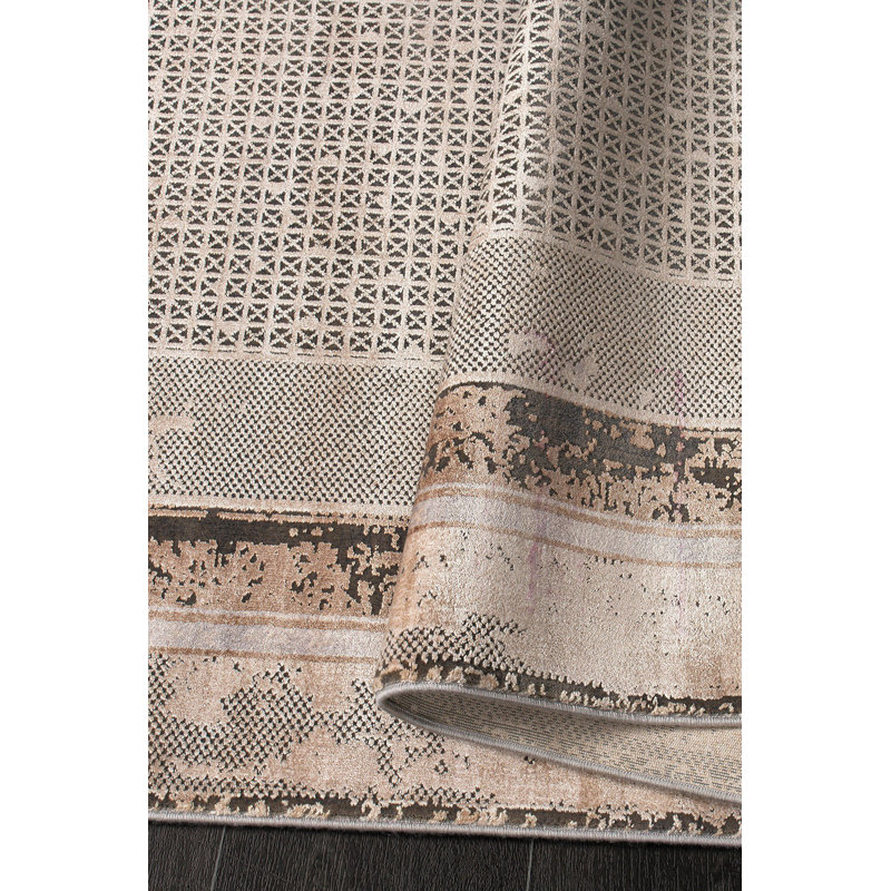 Naysa Solid Colour Area Rug, Rectangle 80 x 150cm