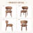 Upholstered Solid Wood Dining Chair-996183618