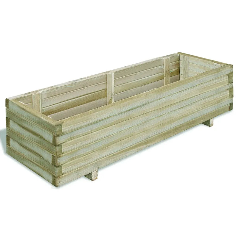 Larkspur Wood Planter Box