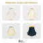 Abat-jour cloche en soie / shantung (araignée)-969067977-969067978