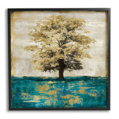 Art contemporain de giclée à reflet de feuille contemporaine par Eric Turner
