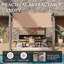 Pergola en bois massif l 10 pi x x P 10 pi Verona