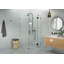 Halo 35 in. x 42 in. x 78 in. 90-degree Fully Frameless Glass Hinged Shower Enclosure-1521201961