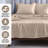 Modal From Beechwood 400 Thread Count Lightweight Cooling Solid Deep Pocket Bed Sheet Set-97691079-97691073