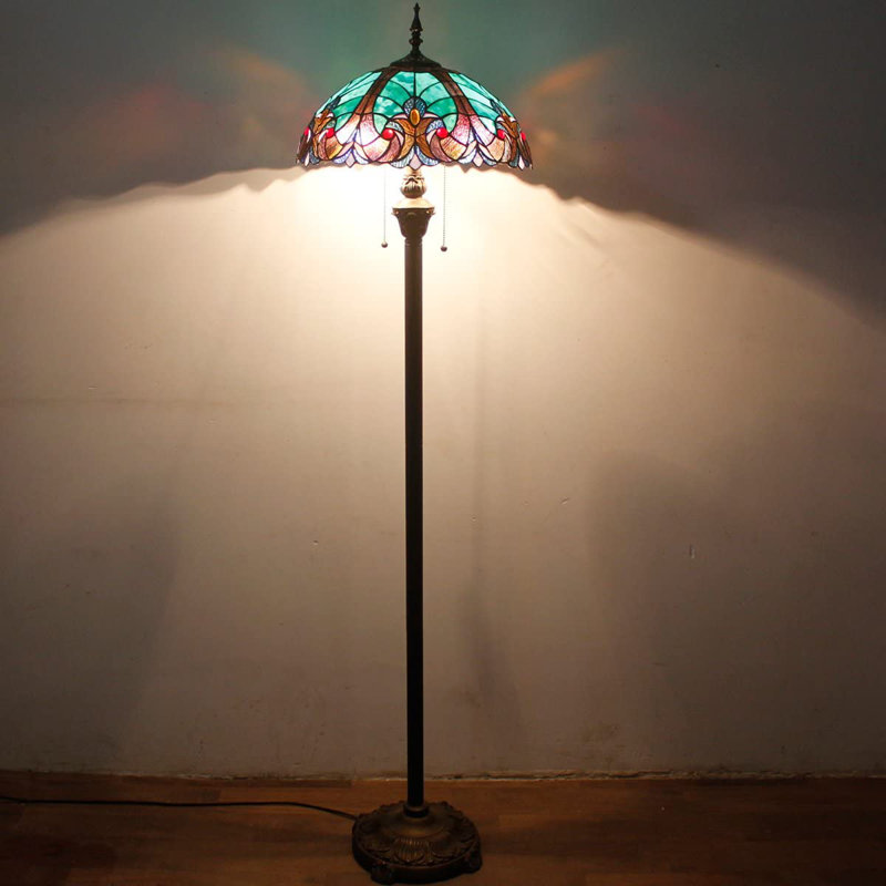 Alexiel 64'' Bronze Antique Traditional Floor Lamp