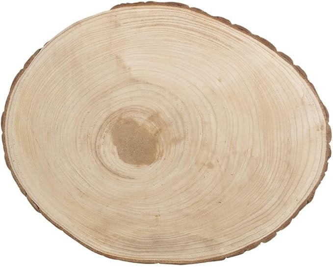 Solid Wood Decorative Plate
