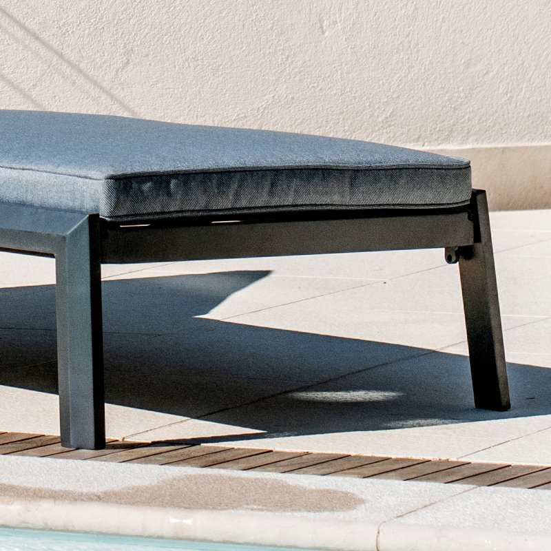 Fiorina 193cm Long Reclining Single Chaise with Cushions