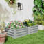 Set of Two Steel Planter Boxes-339712044-339712052-339712053