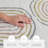 100% Cotton Pattern Bath Mat in Rainbow-128814690-128814691