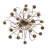 54" Wide Sycamore 22 Light Chandelier