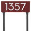 Floating 1-Line Lawn Address Sign-1104503273-1104510668-1104506915