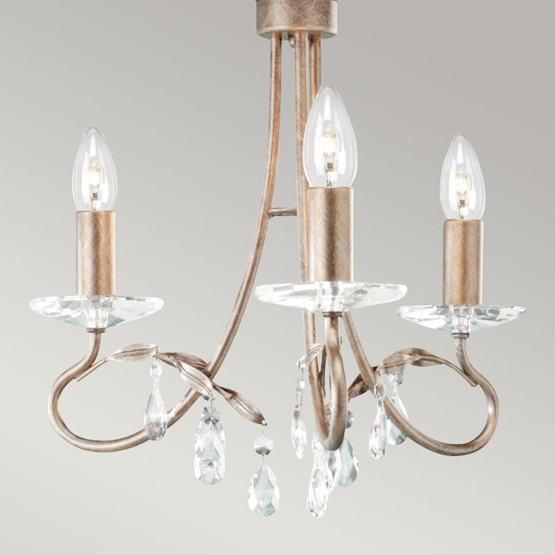 Balmer 3 - Light Candle Style Chandelier
