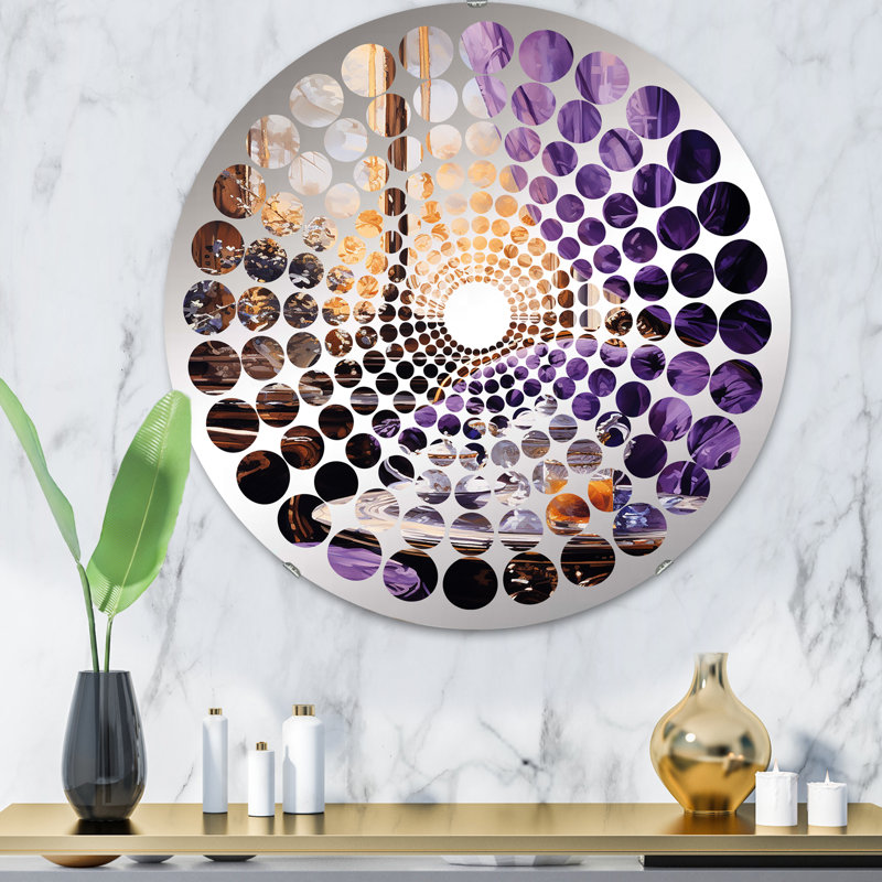 Elek Circle Mirror, 31.4" x 31.4"