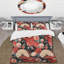 Ensemble de housse de couette Red Geisha-1369855064