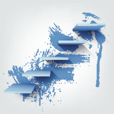Fili 3D Stairs Illustration by V_Alex