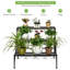 Support pour plante décoratif à 3 niveaux en métal