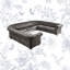 Canapé modulaire réversible en velours Huskins-745462540