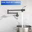Robinet remplisseur de pot - Robinet d'évier de cuisine mural pliant extensible avec un trou et deux poignées-118546169