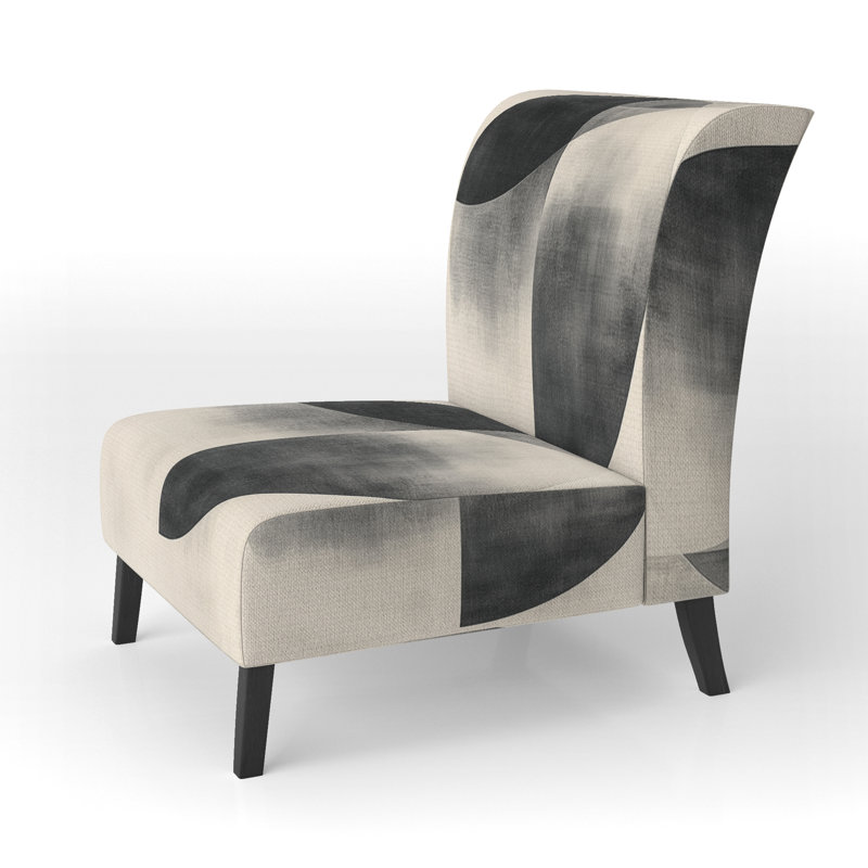 Fauteuil de chambre Abstract Shapes, Slipper Armless