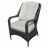 Algird 6 - Person Wicker Patio Dining Set with Rectangular Table , Cushions Included