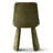 Modern Upholstered Dining Chair with Curved Back-1256047262