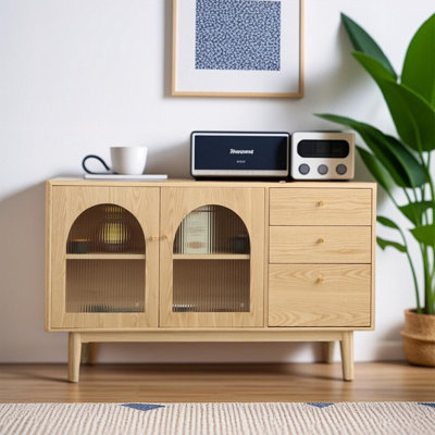 Cream Wind Wooden Display Case