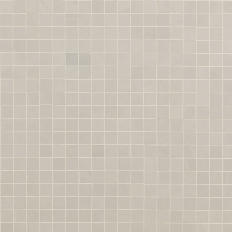 Sonoma 2 in. x 2 in. Matte Porcelain Mosaic Floor and Wall Tile, Cameo
