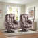 41'' Oversized Power Lift Chair - Heated Massage Electric Recliner with Super Soft Padding Set of 2